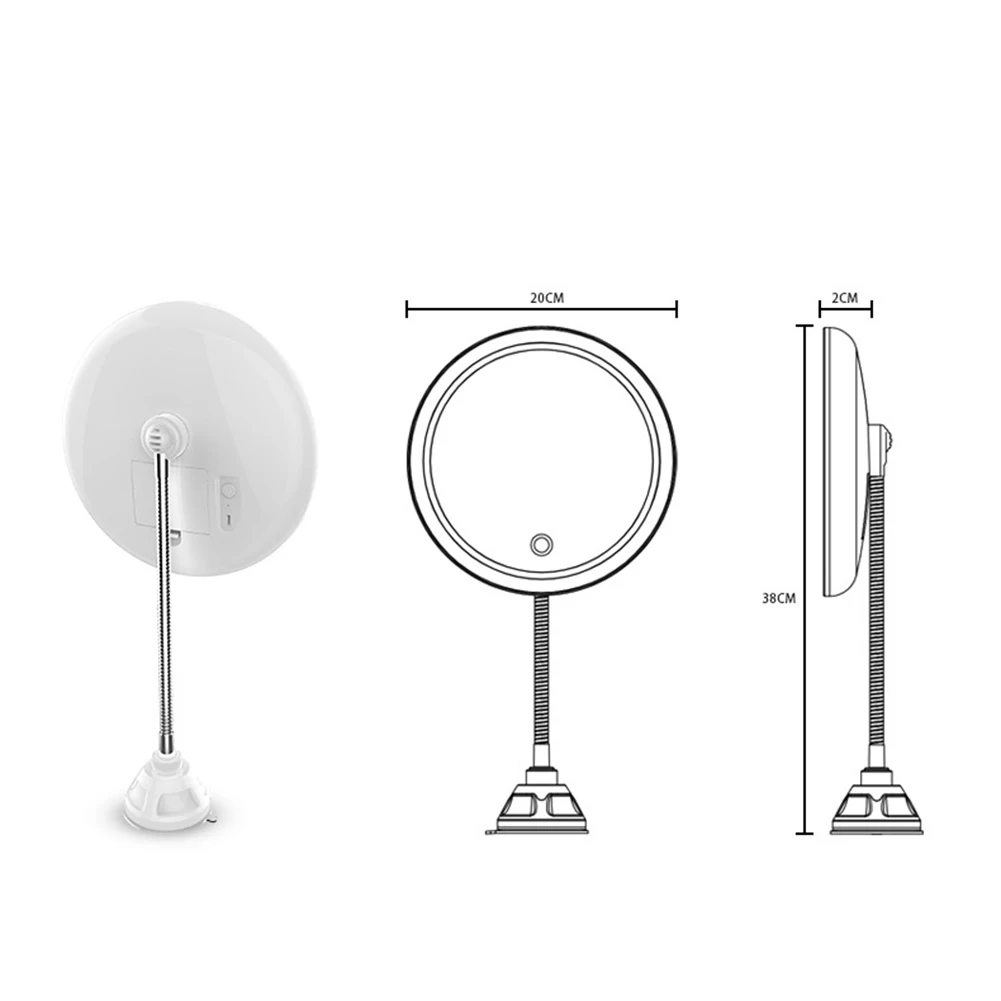 Лучшее роскошное зеркало дневного света со светодиодсветодиодный подсветкой