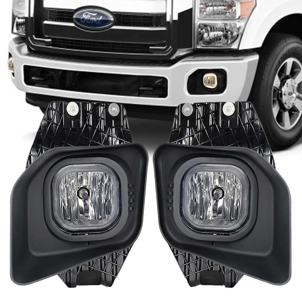 

2PCS Front Bumper Fog Lights Lamps For Ford 2011-2016 F250/F350/F450 Super Duty