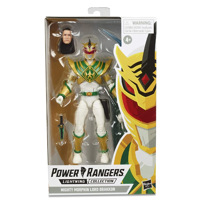 

Hasbro Power Rangers Lightning Collection 6-Inch Mighty Morphin Lord Drakkon Collectible Action Figure Toy Gift To Kids