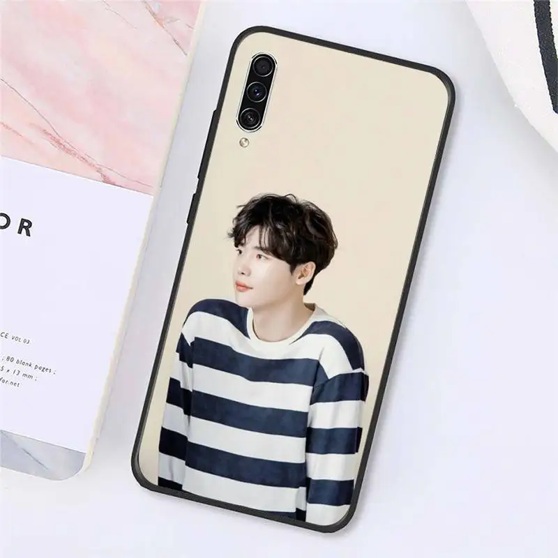 

Korean actors Idol Lee Jong Suk Phone Case For Samsung galaxy A S note 10 7 8 9 20 30 31 40 50 51 70 71 21 s ultra plus