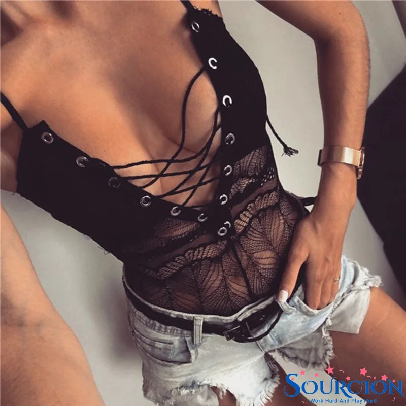 

SWT Sexy Leopard Babydoll One-piece Lace Underwear Dress Sexy Perspective Deep V Hot Erotic Lingerie Lingerie for Women