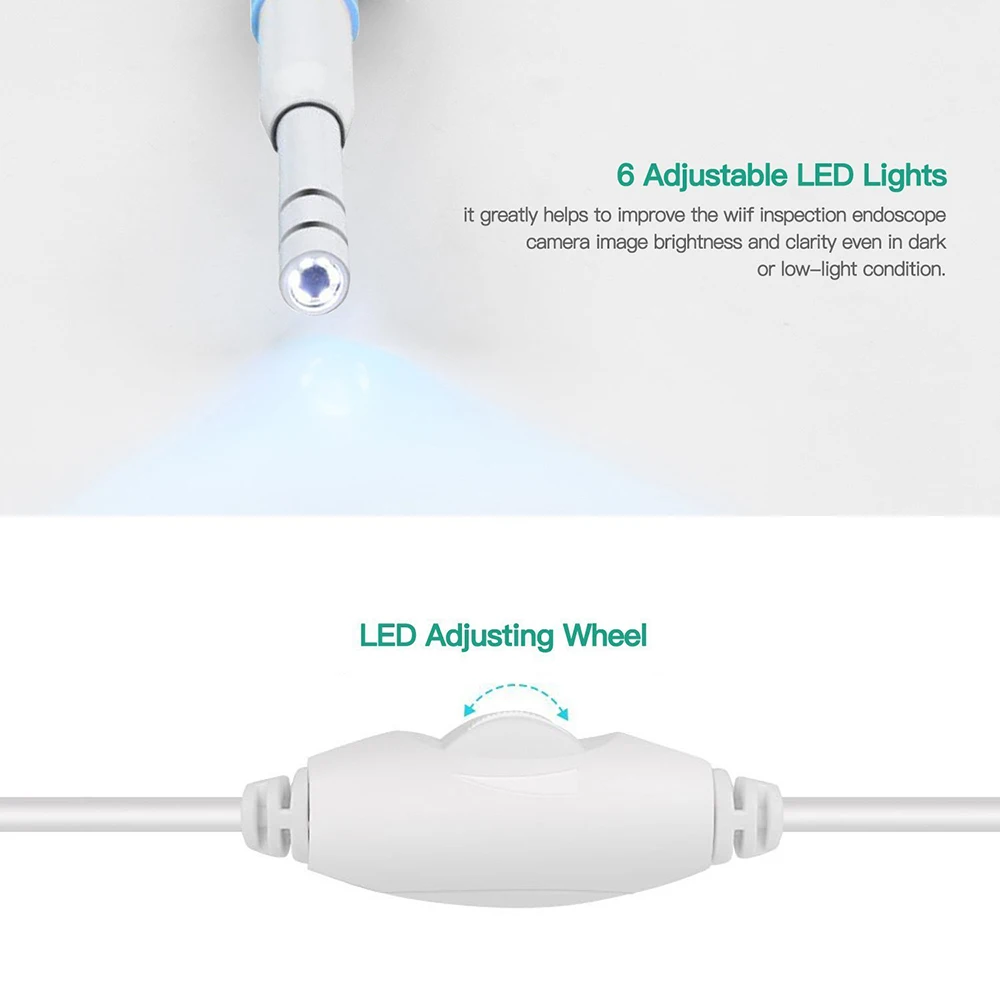 В Ohr Reinigung Endoskop USB Visuelle lёffel 5 мм 0 3 МП камера Android PC pick Otoskop werkzeug|Бороскопы| |