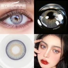 1 пара, контактные линзы для глаз, естественного цвета