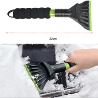 multifunctional deicing and snow sweeping brush for automobile snow removal forklifts