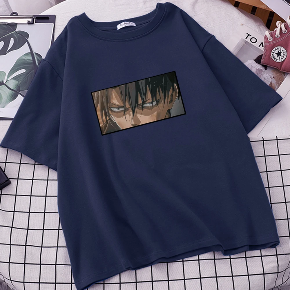 

HOT Japanese Anime Attack on Titan T Shirt Women Kawaii Summer Tops Cartoon Shingeki No Kyojin Graphic Tees Unisex Tshirt Female