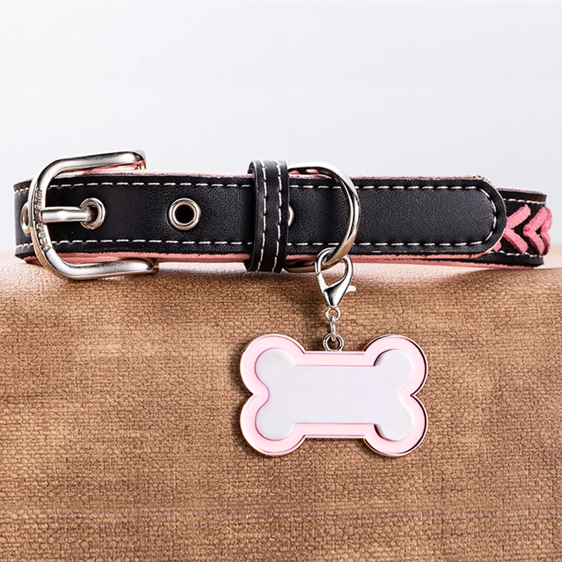 Бесплатная гравировка ошейник для собак и кошек аксессуары украшения ID