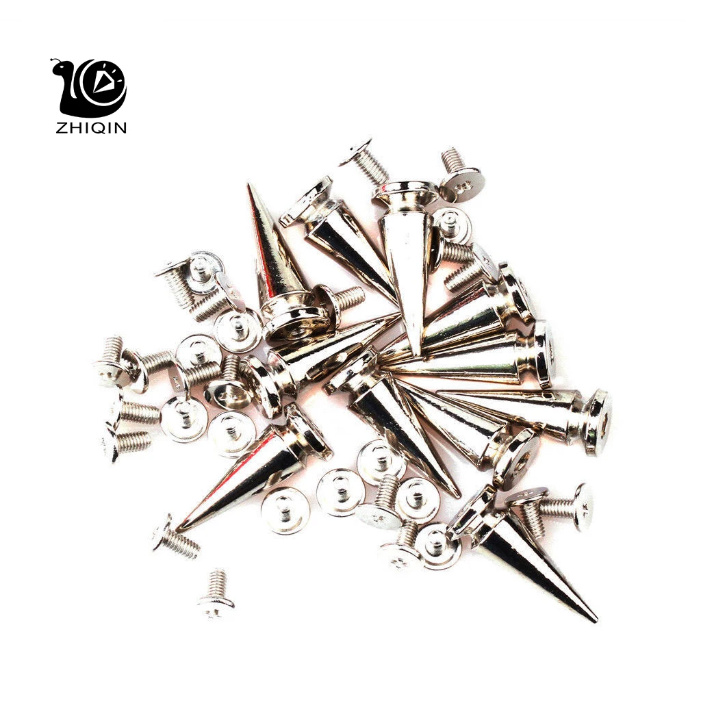 100 шт. 25 мм серебряные пятна искусственное дерево шпильки искусственная кожа