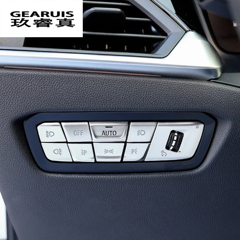 Пуговицы на руль автомобиля Декоративные Чехлы раму наклейки отделка для BMW 3