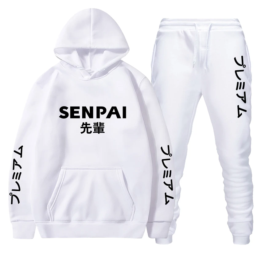 Повседневный Спортивный костюм из двух предметов толстовка + штаны для мужчин и