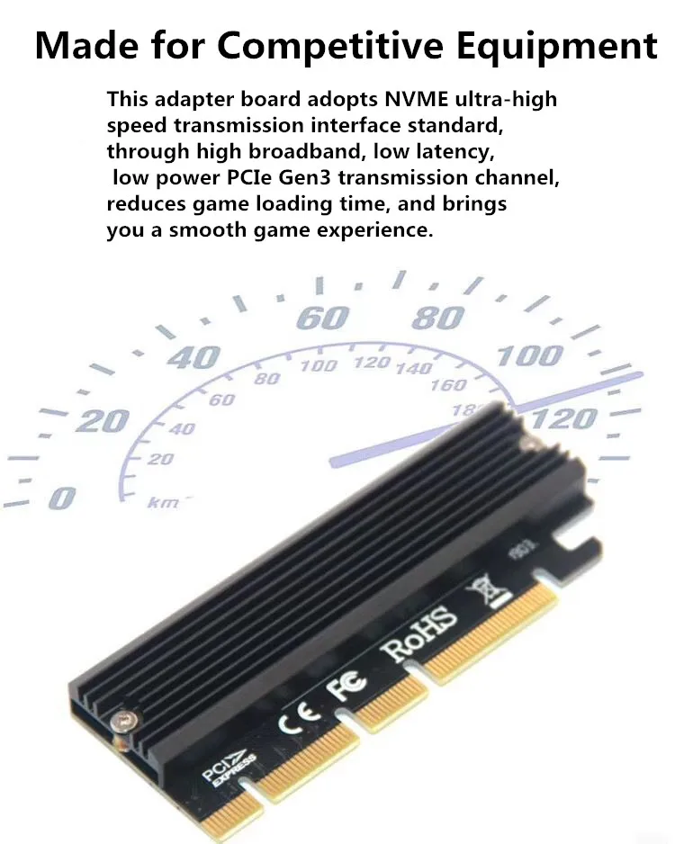 m 2 nvme ssd адаптер m2 к pcie 30 x16 контроллер к