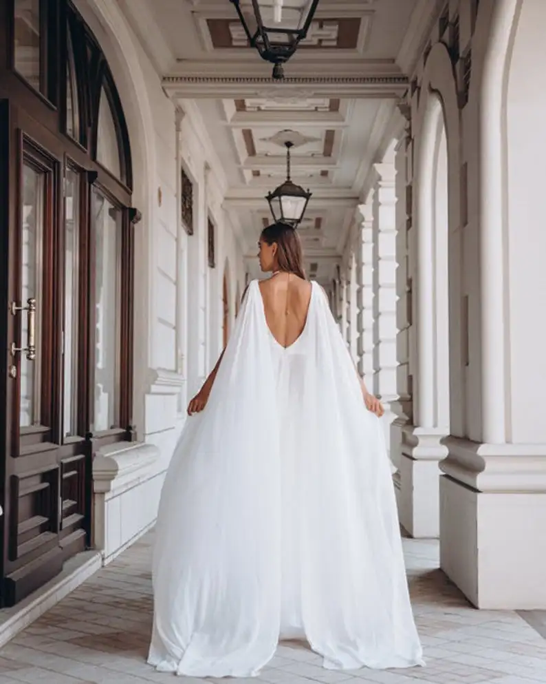 Сексуальное атласное свадебное платье Booma из фатина с блестками и глубоким v