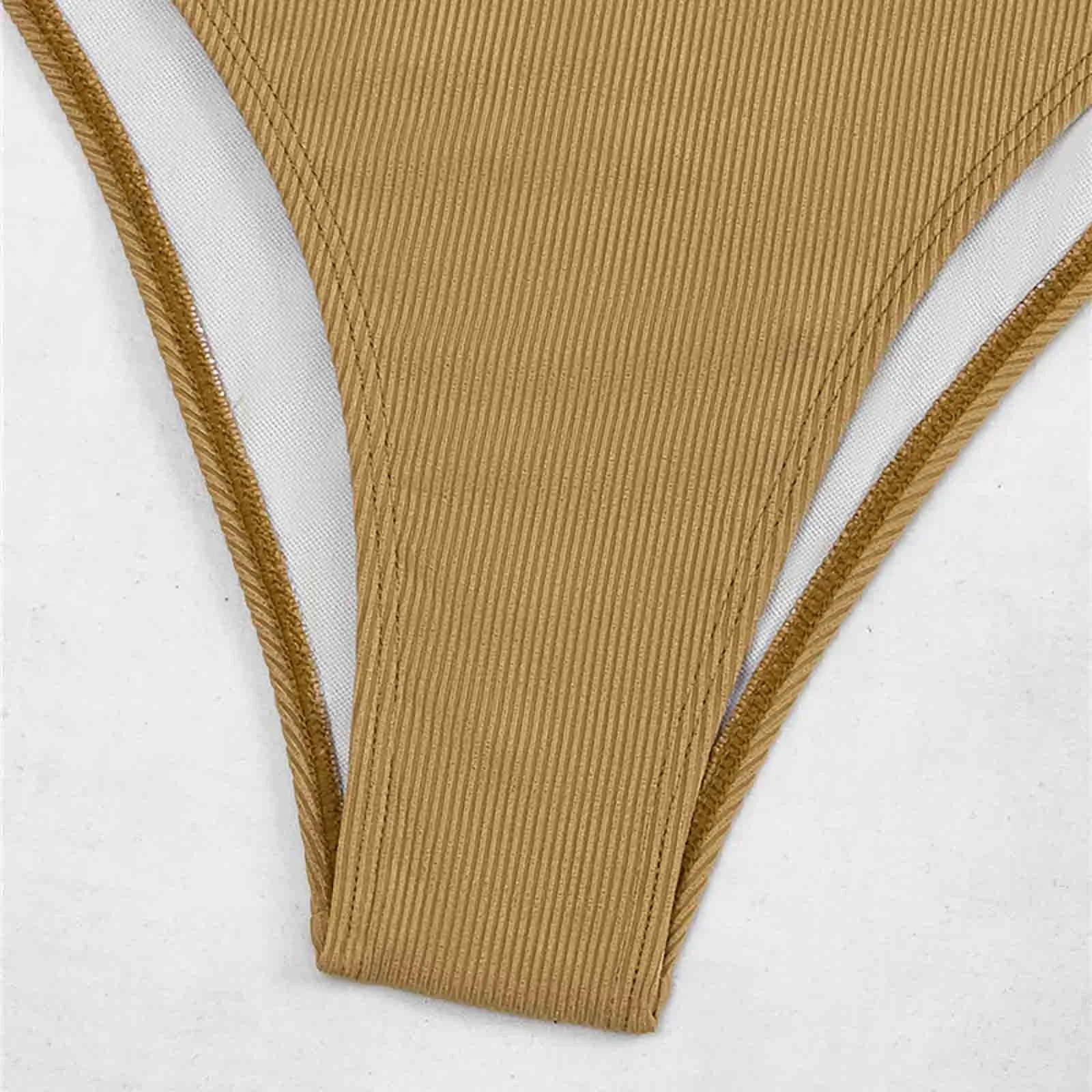 

2021 Sexy One-piece Bikini Swimsuit Women Hollow Out Push Up Bikini Set Female Swimwear Monokini Bathing Suit Summer Beach Wear