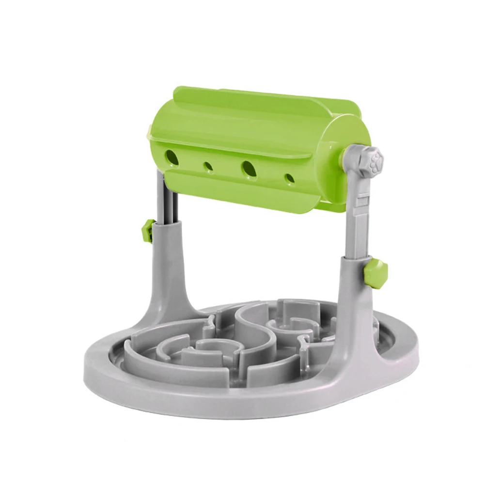 

Practical Funny Bite Squeak Bauble Dog Roller Leaking Food Container Adjustable Puppy Pet Dogs Cat Chew Molar Toys