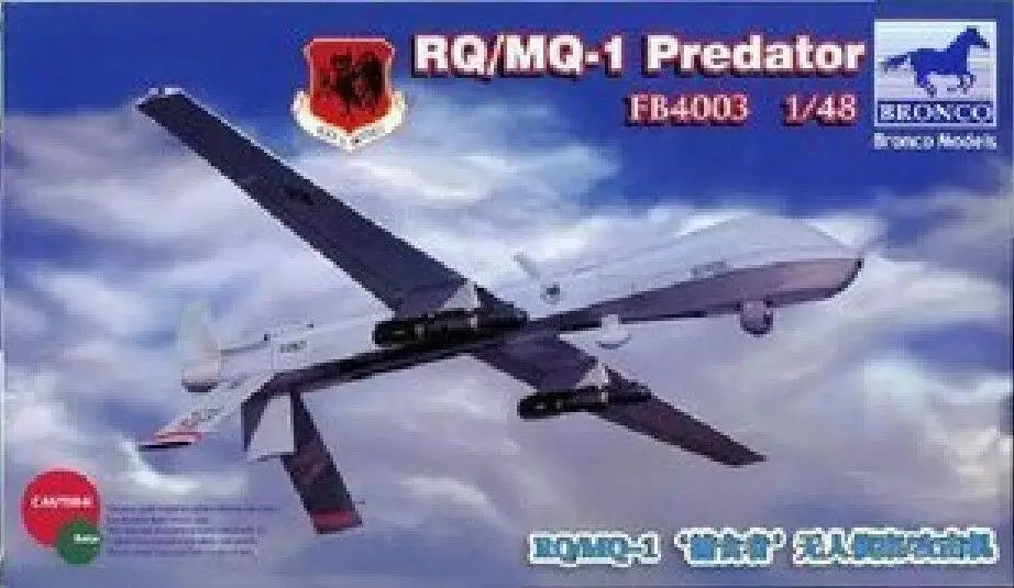 

Bronco FB4003 1/48 Unmanned aerial vehicle MQ / RQ -1 Predator plastic model kit