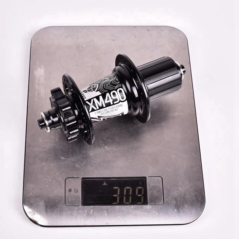 

KOOZER Xm490 Hubs Sealed 4 Bearing Mtb Mountain Bike Hub Qr 9X100 10X135Mm 36 Holes Disc Brake Bicycle Hub