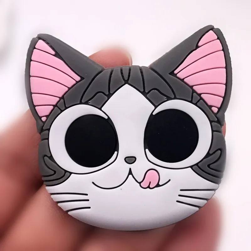 1 шт. Мультяшные животные ПВХ плоский задник дети милый кот монстр утка сделай сам