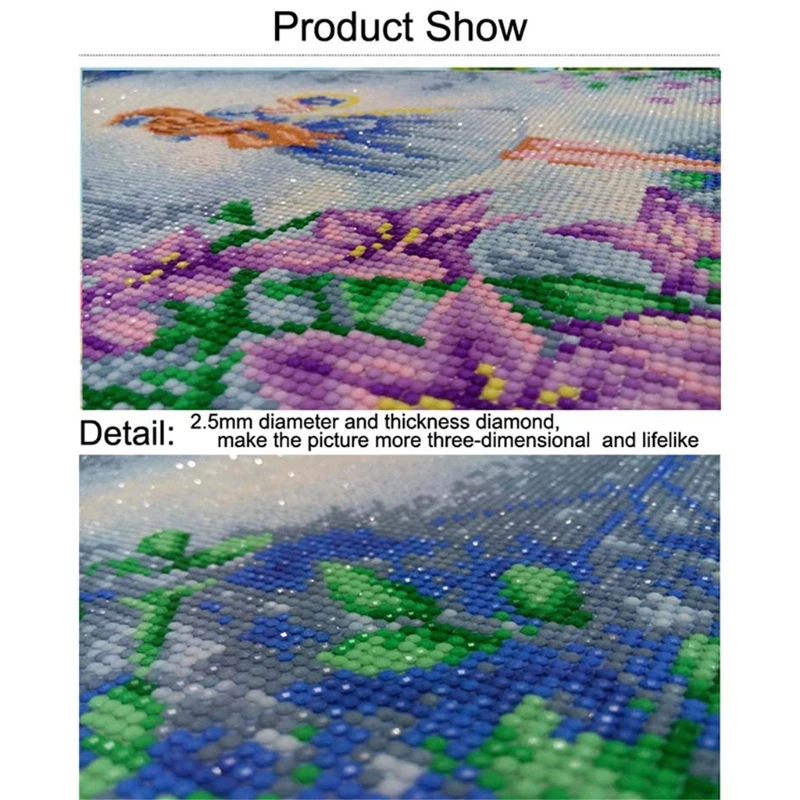 

5D Diamond Painting Kits for Adult Full Drill Mountains Paint with Diamonds