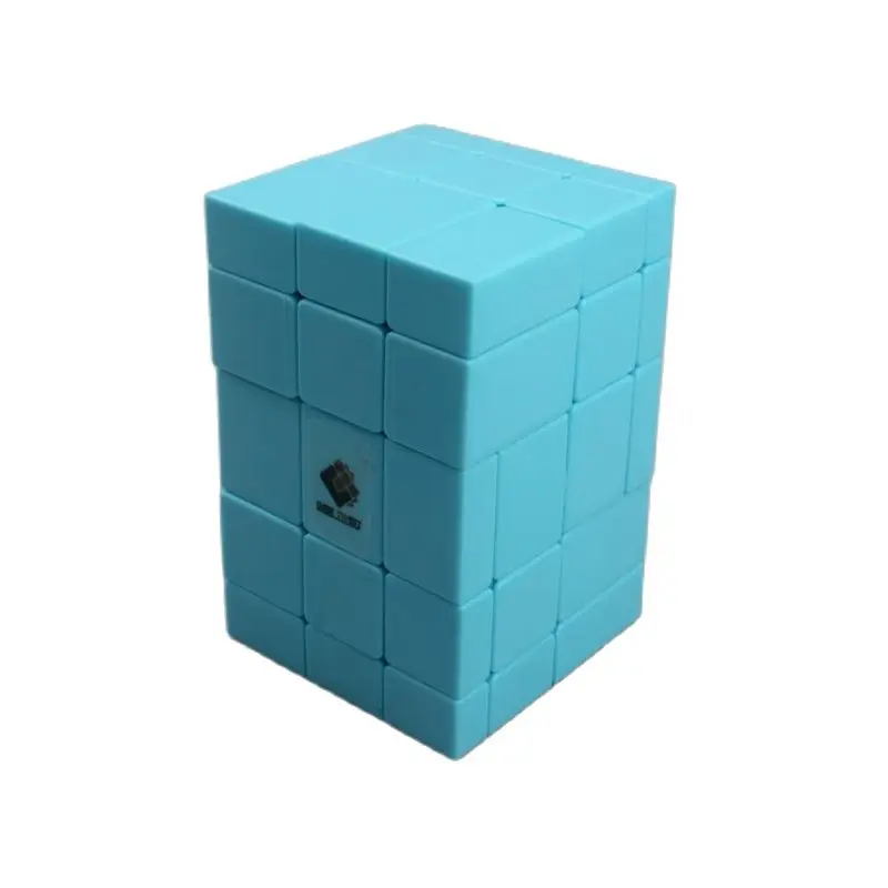 

CubeTwist Magic Cube Speed Puzzle Siamese Conjoined 3X3X5 Mirror Magic Cube Bump Cubes Educational Toy for Kids Children