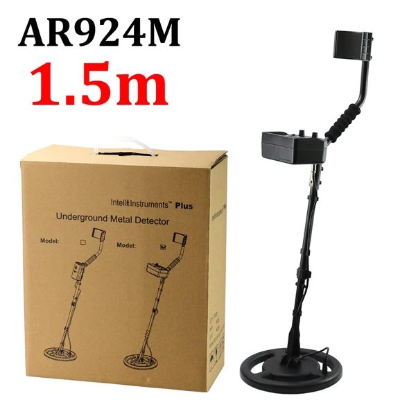 AR924M 1.5M Underground Metal Detector Max Depth 3M 1.5M AR944M Gold Detector Scanner Finder Gold Digger Treasure seeking Hunter li-Battery - Цвет: AR924M 1.5M