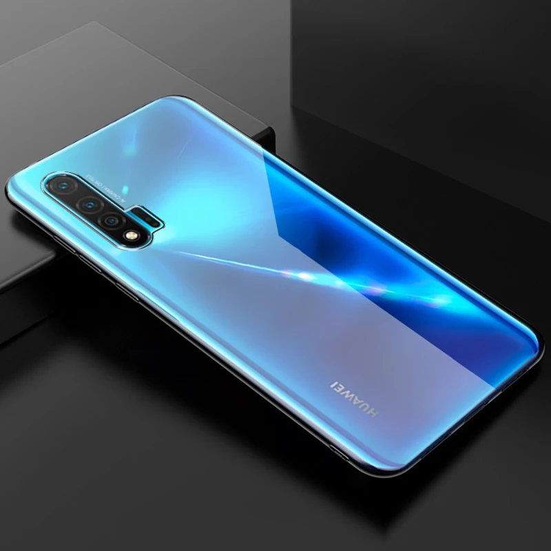 Чехол для Huawei Nova 6 тонкий мягкий прозрачный чехол из ТПУ 5G Nova6 SE | Мобильные