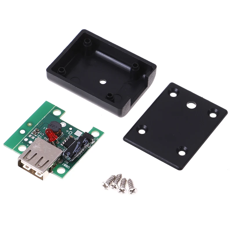 Solar Panel USB Charger Regulator With Cover Screws DC-DC 4.5-20V 12V Step Down To 5V 2A Board 30 * 25 mm Shell 40 12 | Обустройство