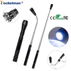 Pocketman светильник-ручка, светодиодный рабочий светильник, гибкий головной фонарик, магнитный фонарь, телескопический гибкий 3 светодиосветодиодный, светильник, инструменты