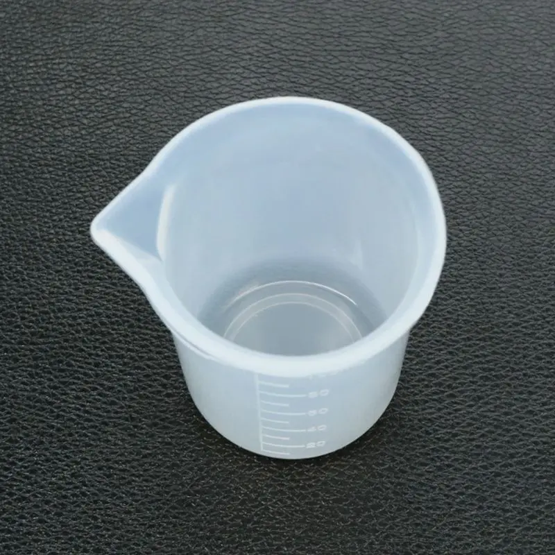 

100ML Silicone Measuring Cups Handmade DIY Crystal Epoxy Jewelry Making Tools F3MF