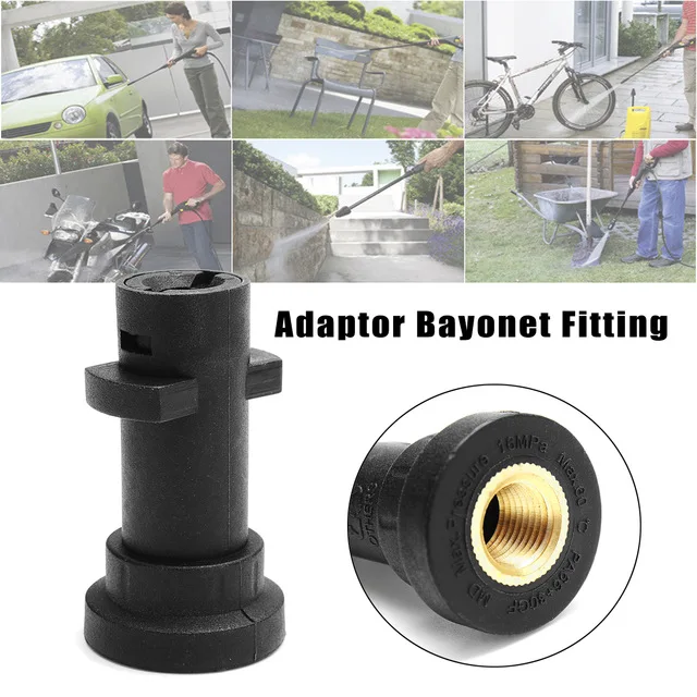 Автомобильная насадка высокого давления для чистки поролона быстрый адаптер