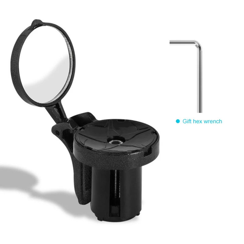 Bike Mirror Bicycle Arm Wrist Strap Rear View Cycling Safe Mirrors Adjustable Accessories | Спорт и развлечения