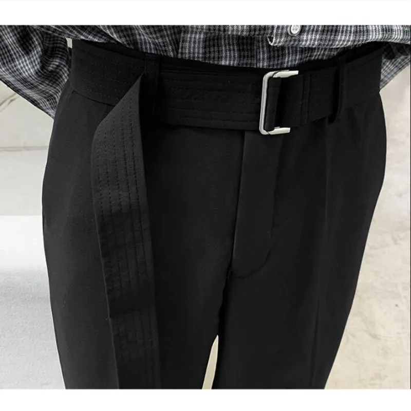 

Pure Color Thin Casual Trousers 2021 Summer and Autumn New Men Suit Pants