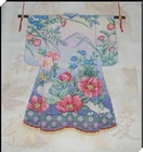 Высококачественный хлопковый комплект для вышивки крестом Кимоно Одежда японский традиционный костюм