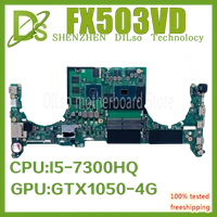 fx503vd orginal motherboard for asus fx503 fx63v gl503vd dabklmb28a0 mainboard gtx1050 i5 7300hq integrated 100 test work