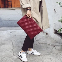 pu leather women designer handbags 2021 girl shopper purse fashion large capacity diamond crocodile pattern clutch envelope bags