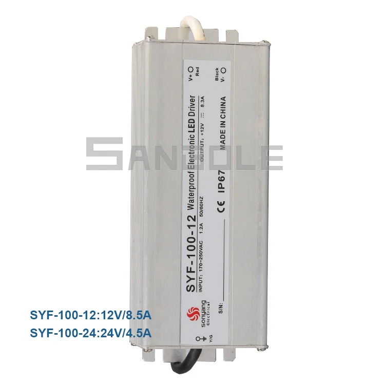 Наружный водонепроницаемый электронный светодиодный драйвер многогрупповой