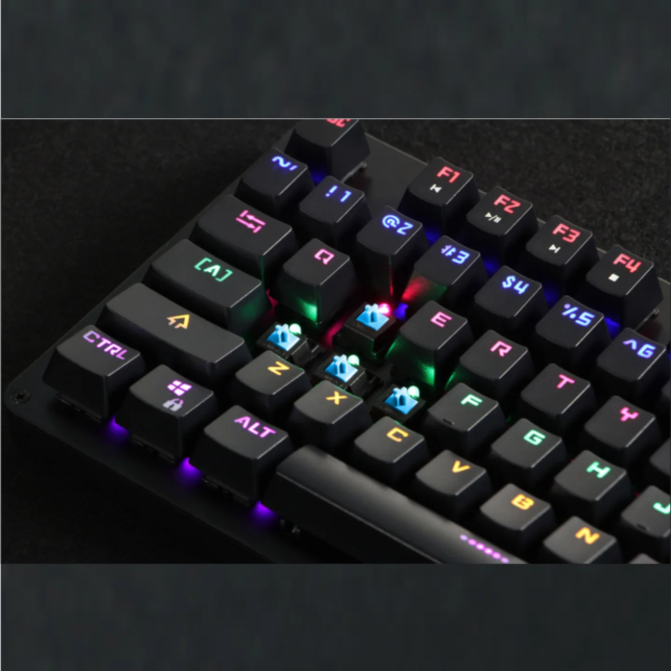 Механическая Проводная клавиатура K20 с подсветкой 104 или 87 клавиш USB игровая