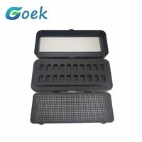 dental all ceramic veneer box pretreatment patch tooth box portable simple arrangement square with numbers goek