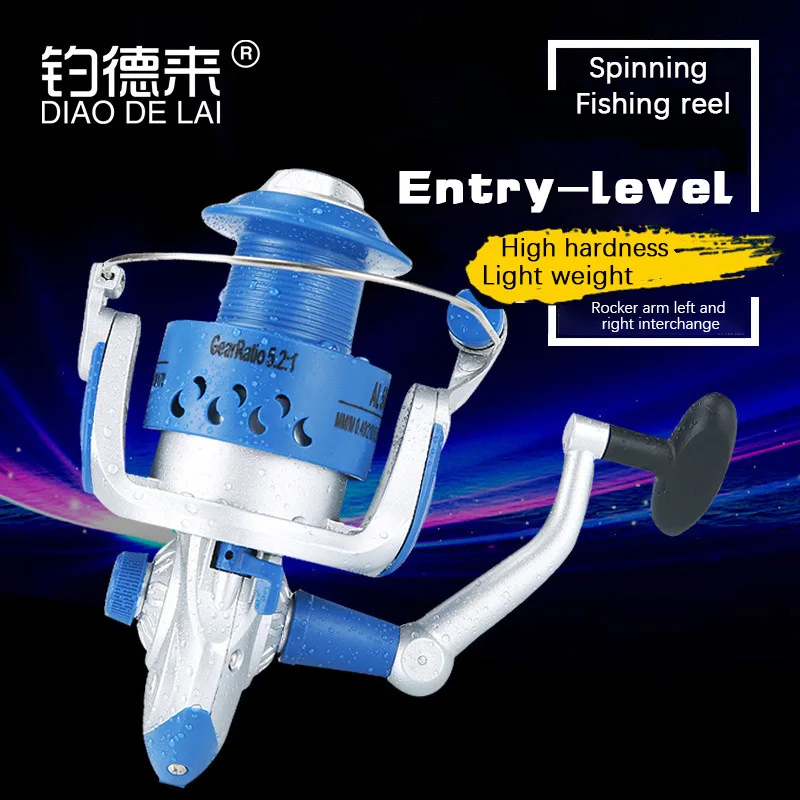 Входной уровень спиннинговая Рыболовная катушка для пк серия AL 1000 6000