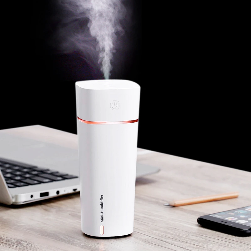 

EAS-M11 Aromatherapy Machine 3 in 1 Humidifier Mini Air Purifier Essential Oil Aromatherapy Machine LED Night Light USB Fan