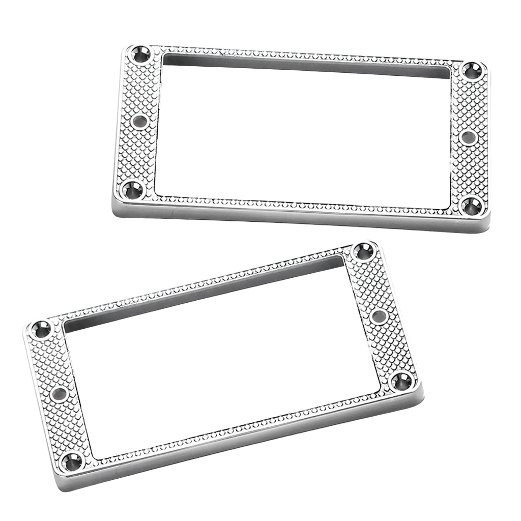 Набор из 2 электрических гитар Humbucker Пикап кольца с крепежными винтами DIY
