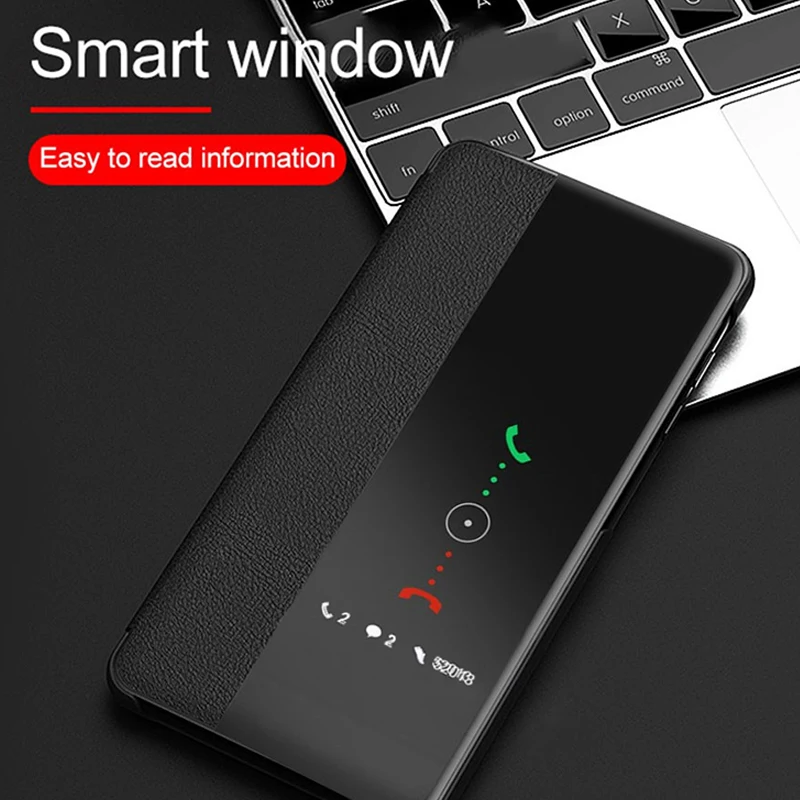 s 9 flip folio Case on For Samsung Galaxy s8 s9 plus cover 9s 8s s8plus s9plus 9splus window smart View touch luxury Phone funda | Мобильные