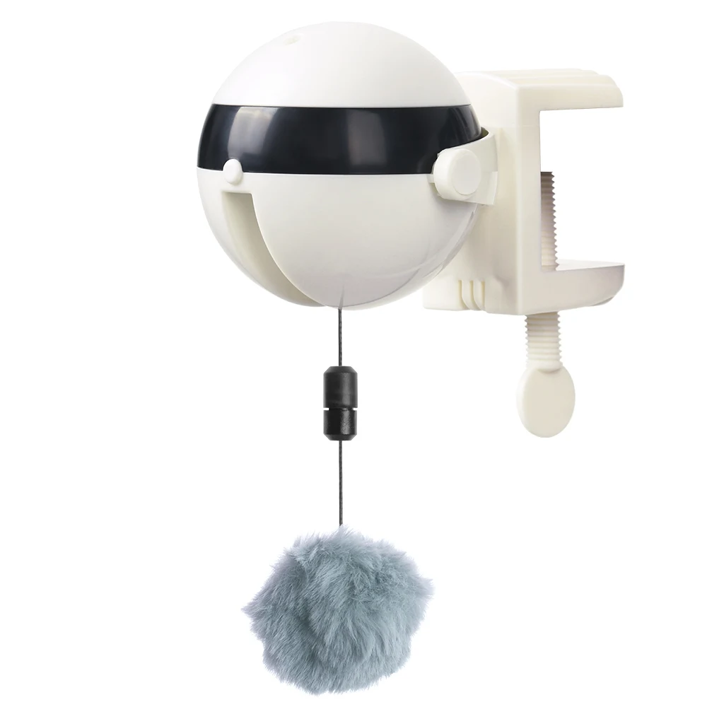 

Электронная игрушка для кошки с движением, подъемный мяч для йо-йо, электрическая игрушка для домашних животных из АБС-пластика, работающая ...