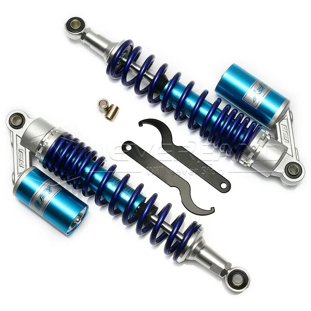 Универсальный 380 мм 15 ''диаметр 12 Синий задний амортизатор для мотоцикла