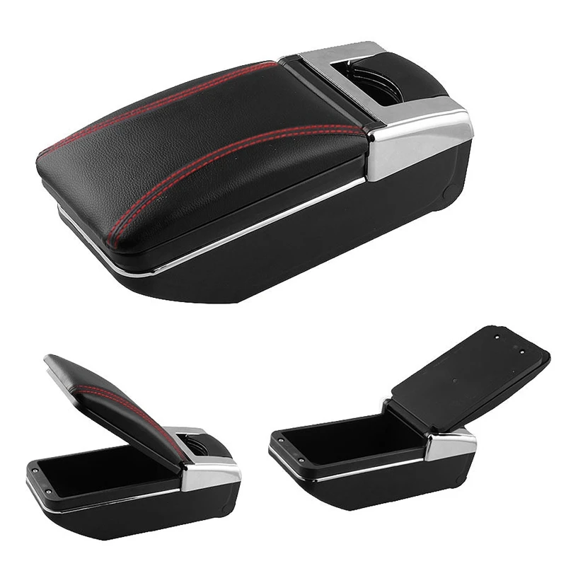 Новая центральная консоль подлокотник коробка для хранения Подходит Honda Fit Jazz 2009