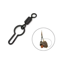 80hot 20pcs quick change ring pva bag hanging swivel clips carp fishing tackle tool