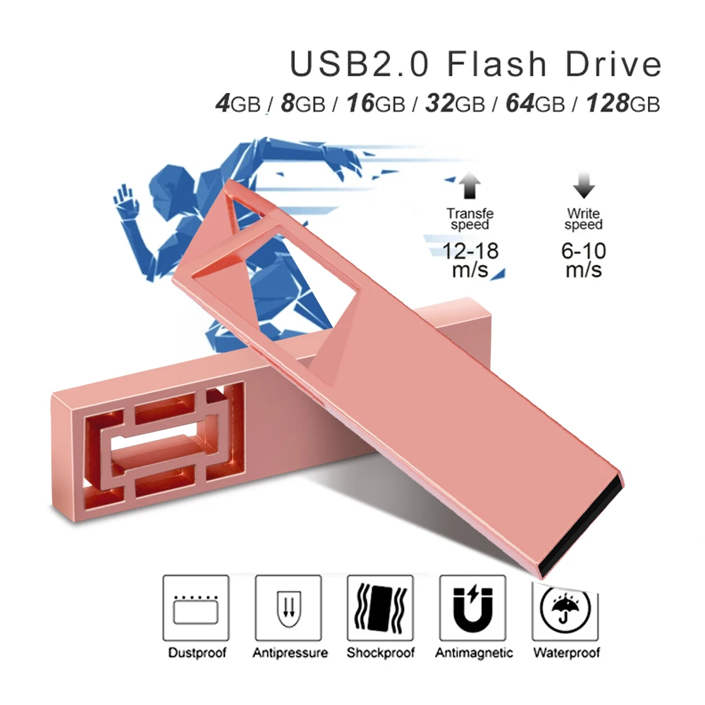 Usb флеш-накопитель с логотипом сделай сам металлические USB-накопители 2 0 цвета