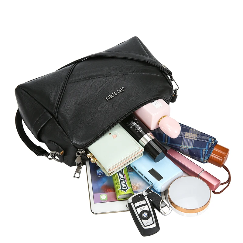 

Fashion Bucket Bag High Quality PU Leather Women's Handbags Designer Shoulder Bags 2021 New Crossbody Bags Tote Bag Sac