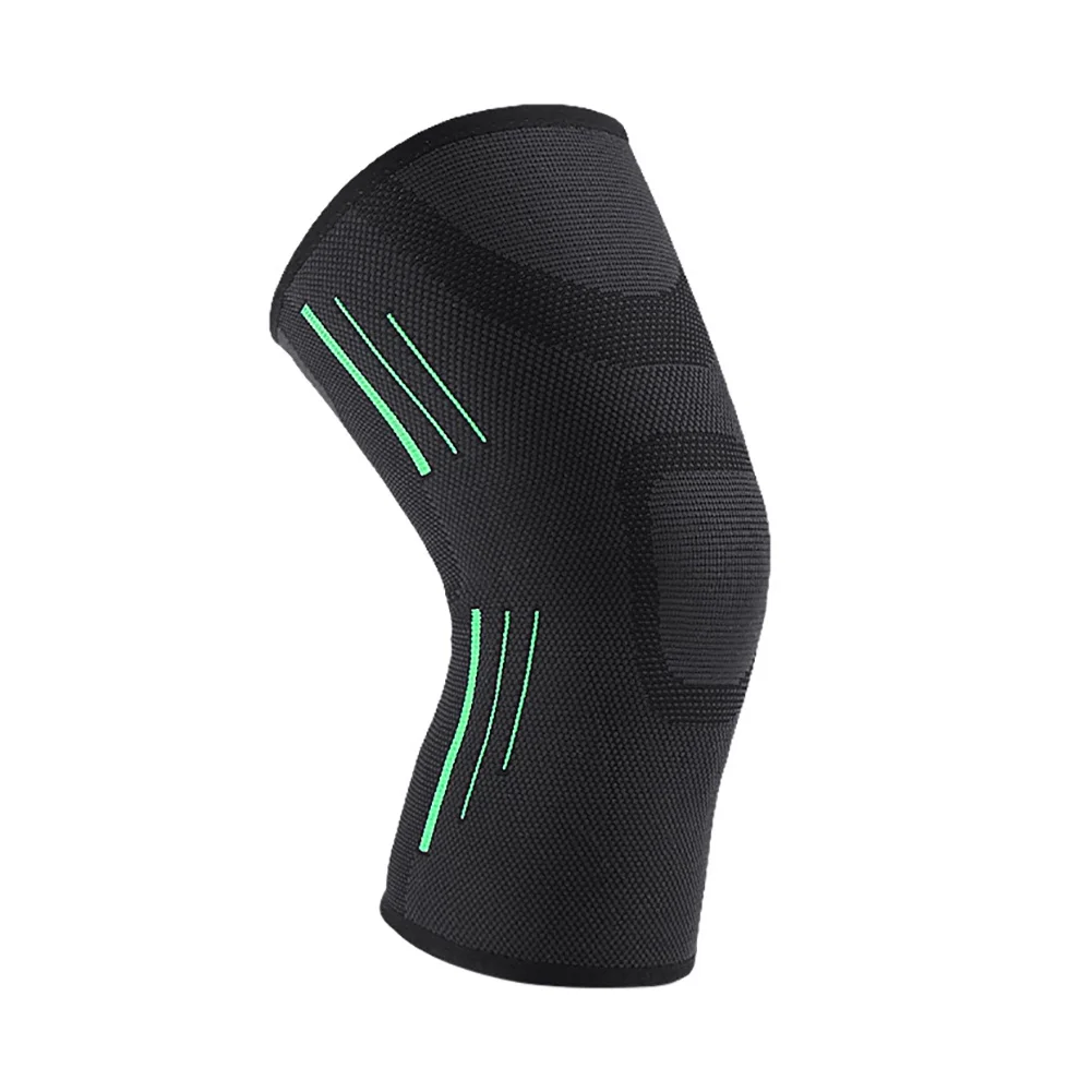 

1 PC Knee Support Brace Knee Protector Joelheiras Nylon Elastic Sports Knee Pads Breathable Running Fitness Hiking Cycling