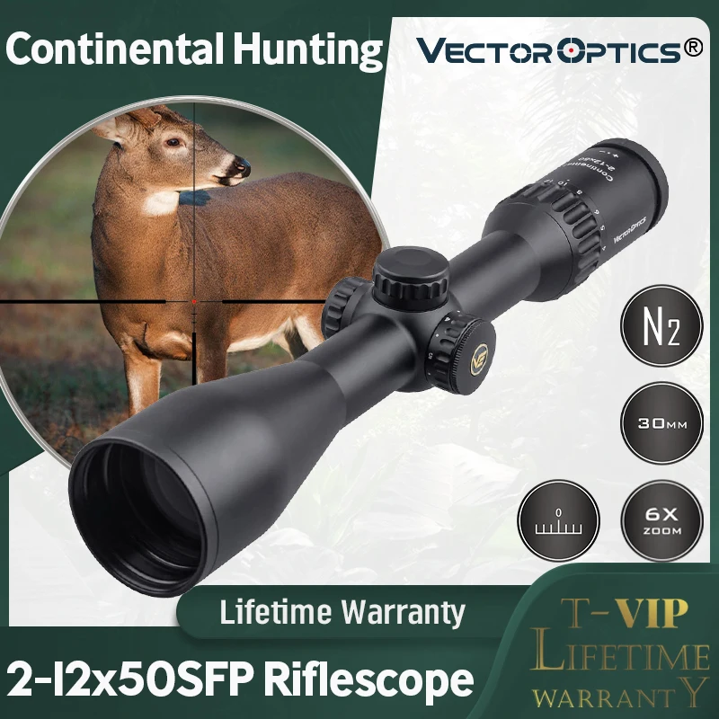 Vector Optics Continental HD 2 12x50 охотничьи оптические прицелы 1/4 MOA прицел немецкая оптика