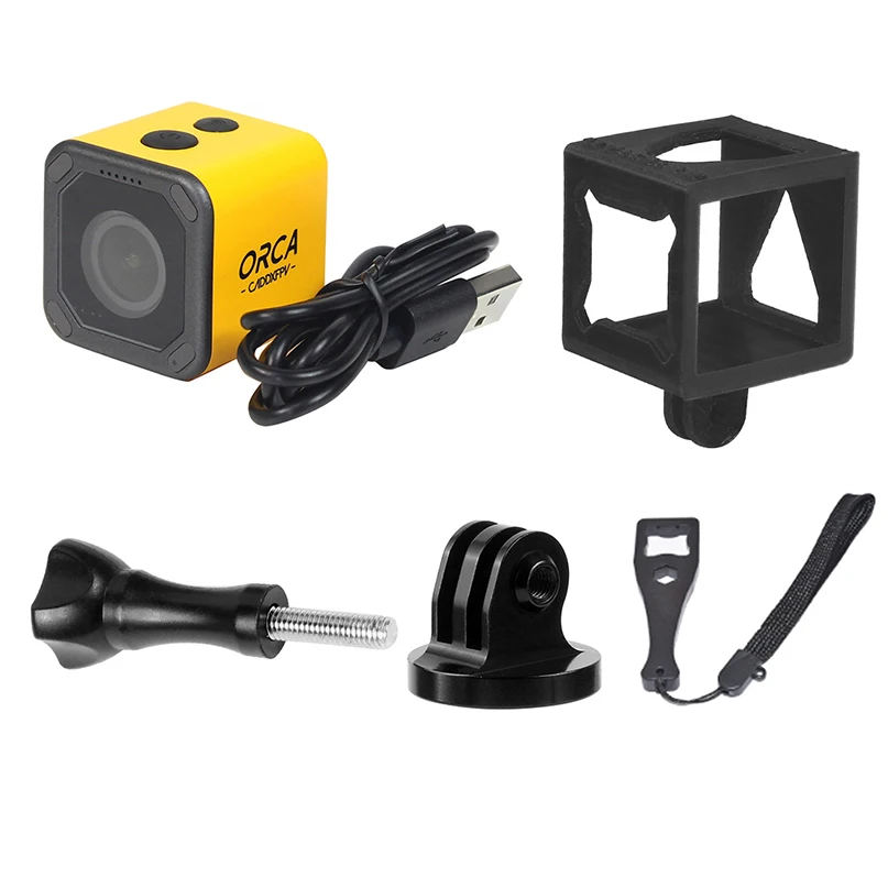 Caddx Косатка 4K HD Запись Мини FPV камера с углом обзора 160 градусов Wi Fi Противоударная