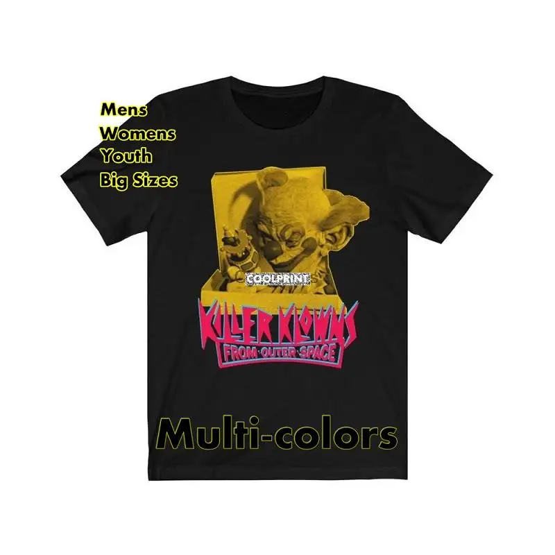 

Футболка мужская оверсайз с принтом из фильма «Killer Klowns», #4